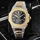 Luxury Patek Philippe Nautilus Iced Out Chrono Watches Two Tone Case (3)_th.jpg